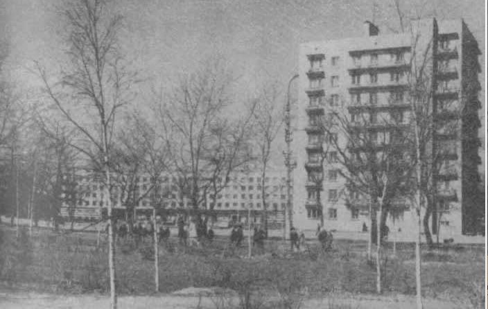 Новостройки Красного Села. Фото 1971 г